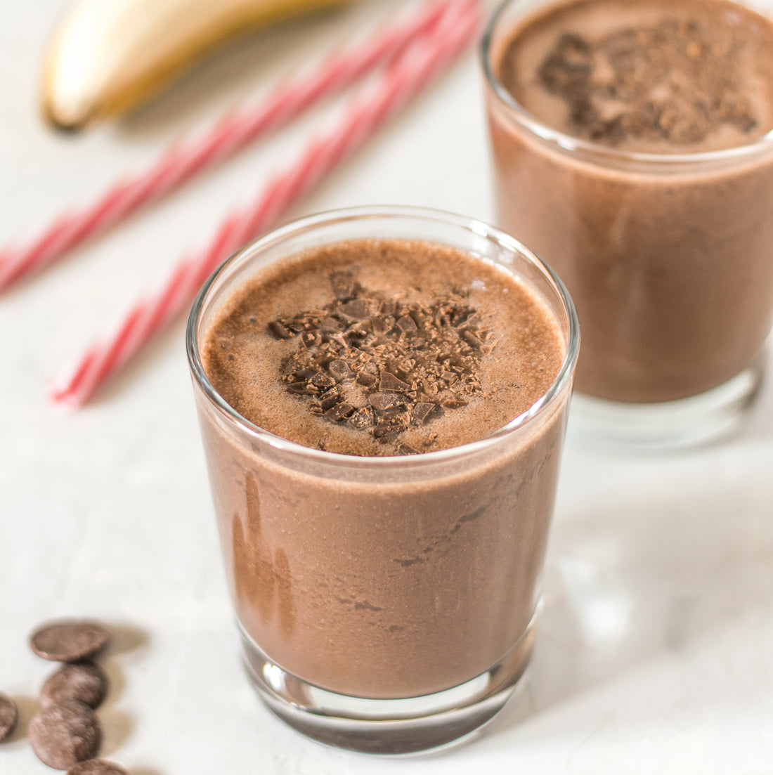 Chocolate Banana Frozen Smoothie