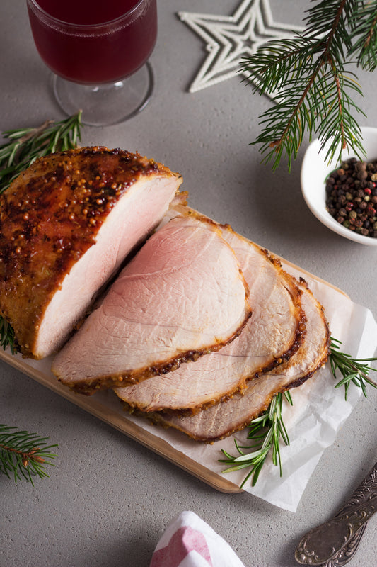 Maple Glazed Christmas Ham