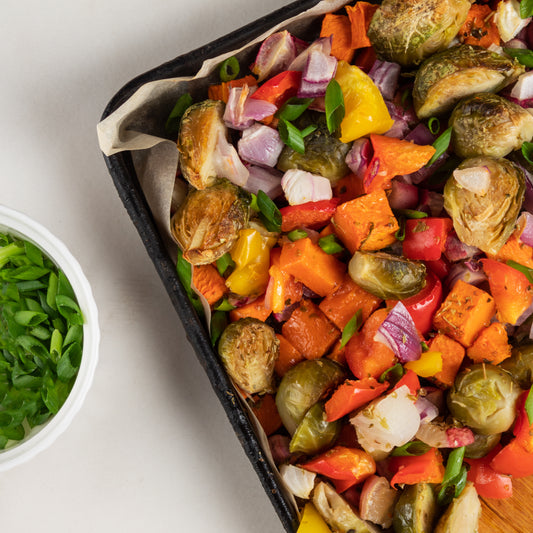 Balsamic Roasted Veggie Pan